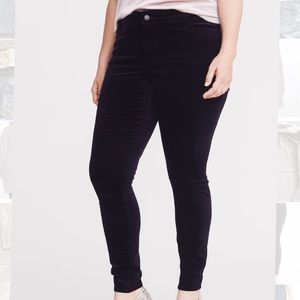 Rockstar Black Velvet Pants